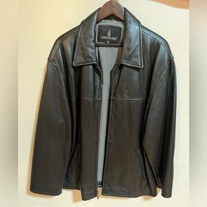 Mens XL London Fog Leather jacket